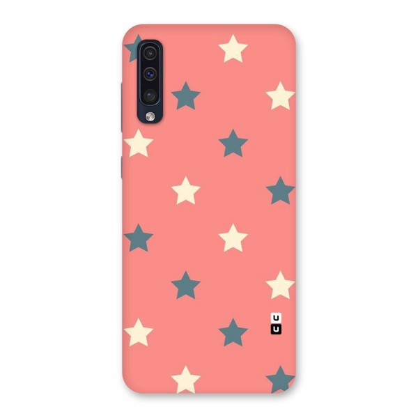 Diagonal Stars Back Case for Galaxy A50