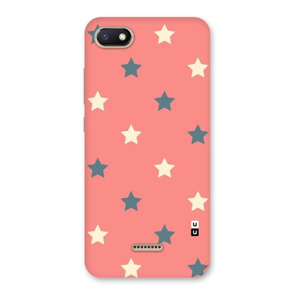 Diagonal Stars Back Case for Redmi 6A