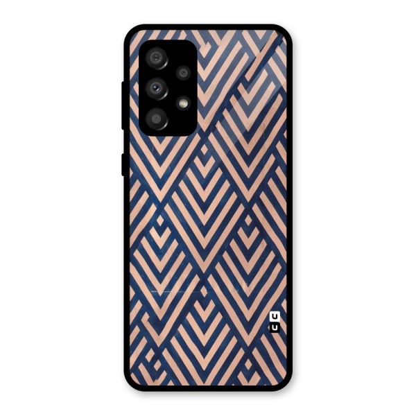 Diamond Blues Glass Back Case for Galaxy A32