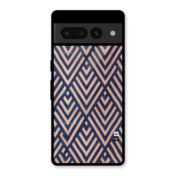 Diamond Blues Glass Back Case for Google Pixel 7 Pro