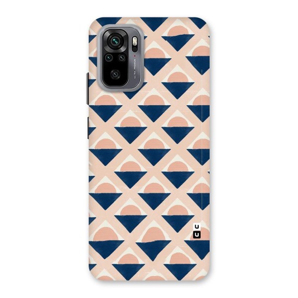 Diamond Circle Pattern Back Case for Redmi Note 10