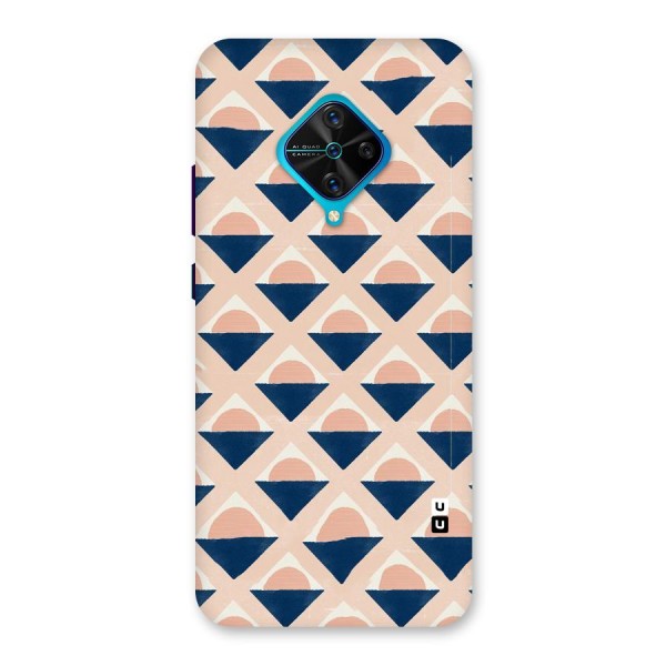 Diamond Circle Pattern Back Case for Vivo S1 Pro