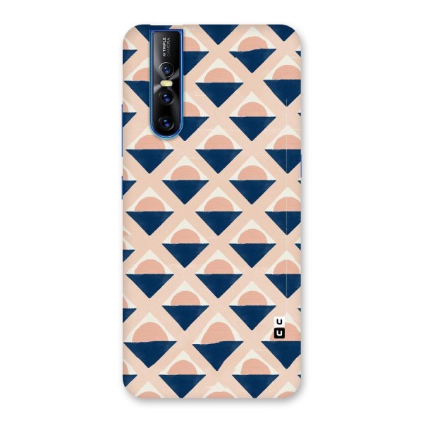 Diamond Circle Pattern Back Case for Vivo V15 Pro