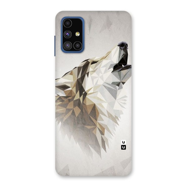 Diamond Wolf Back Case for Galaxy M51