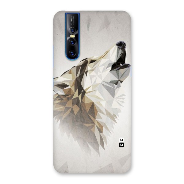 Diamond Wolf Back Case for Vivo V15 Pro