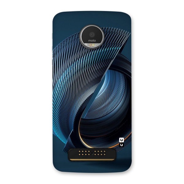 Digital Circle Pattern Back Case for Moto Z Play