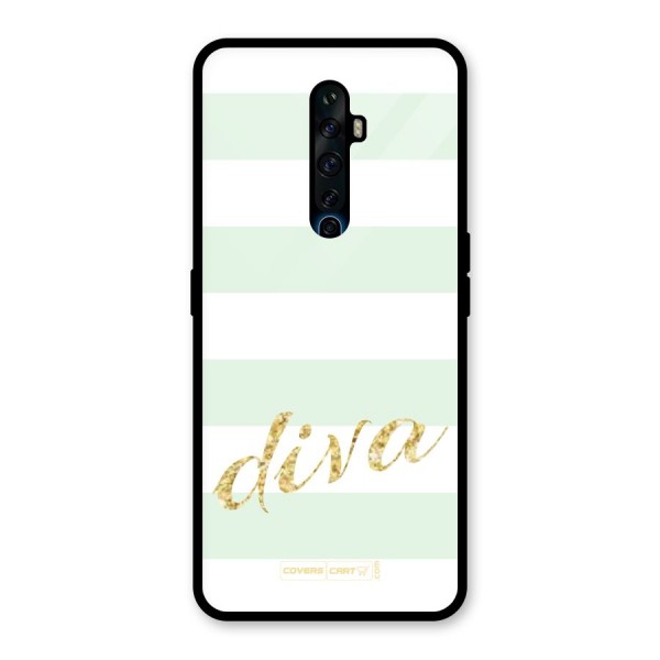 Diva Glass Back Case for Oppo Reno2 Z