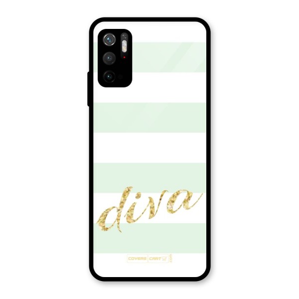 Diva Glass Back Case for Poco M3 Pro 5G