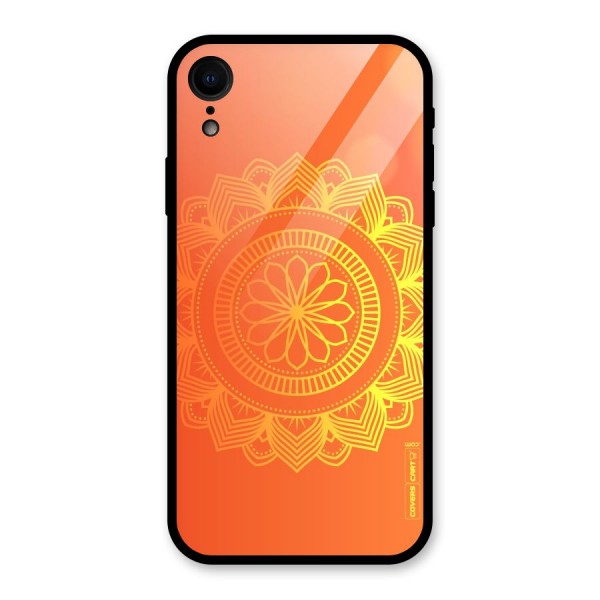 Diwali Rangoli Glass Back Case for XR