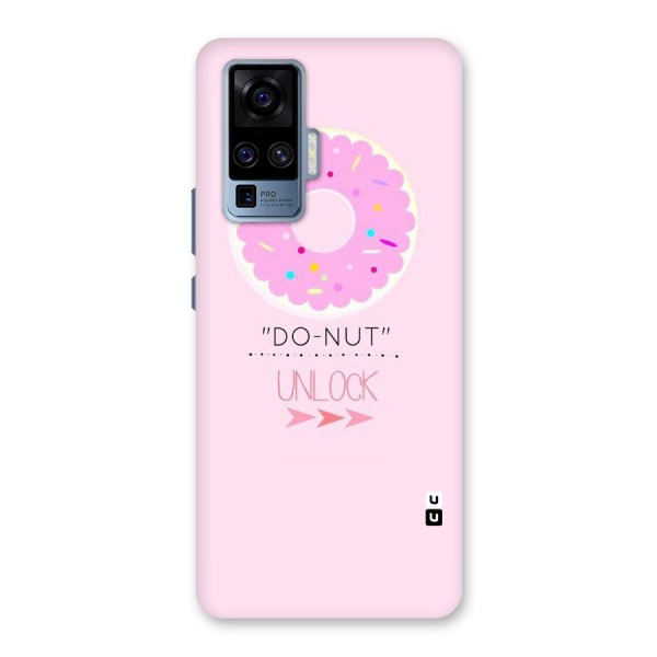 Do-Nut Unlock Back Case for Vivo X50 Pro