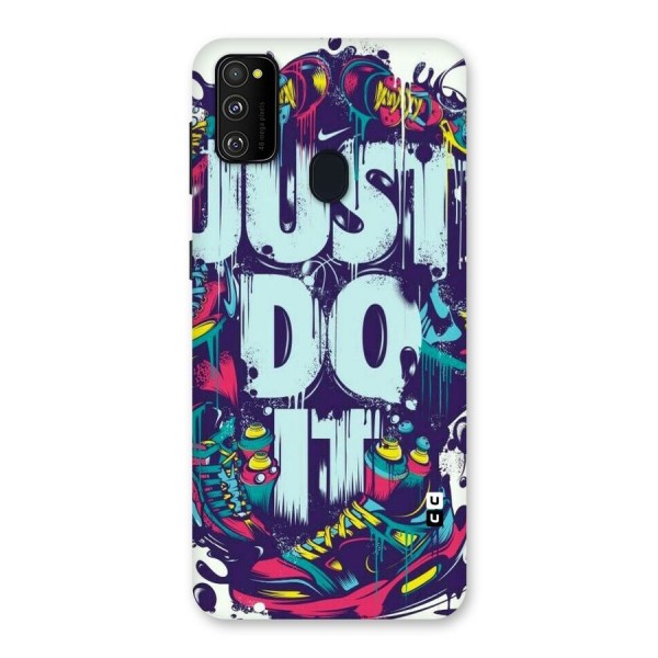 Do It Abstract Back Case for Galaxy M21