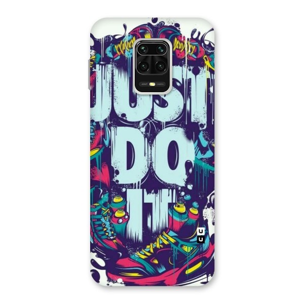 Do It Abstract Back Case for Redmi Note 9 Pro