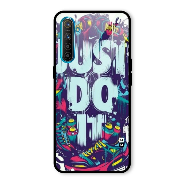 Do It Abstract Glass Back Case for Realme XT