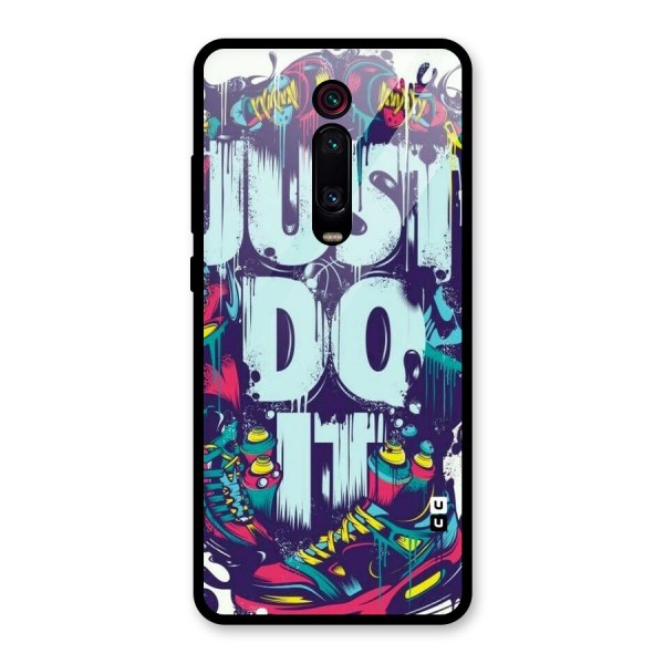 Do It Abstract Glass Back Case for Redmi K20 Pro