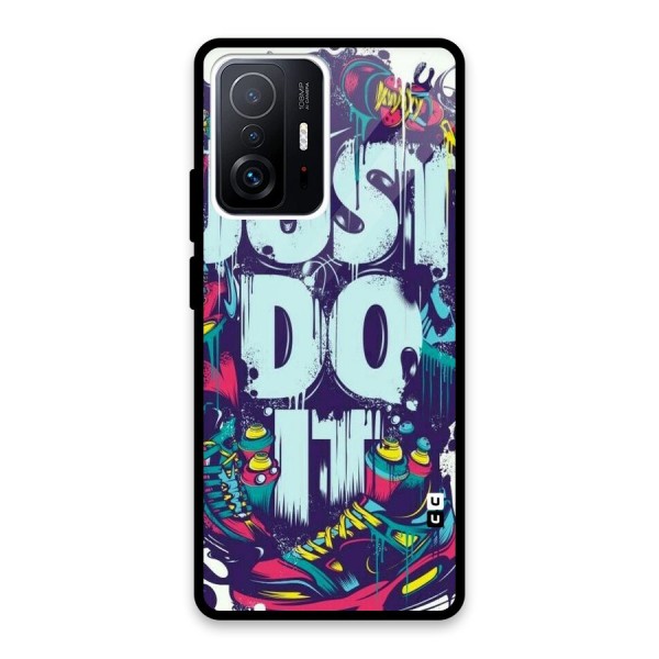 Do It Abstract Glass Back Case for Xiaomi 11T Pro