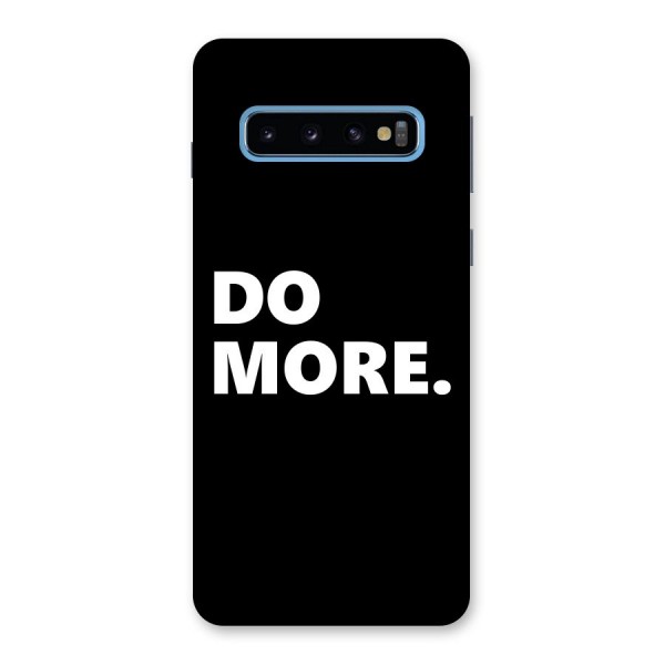 Do More Back Case for Galaxy S10