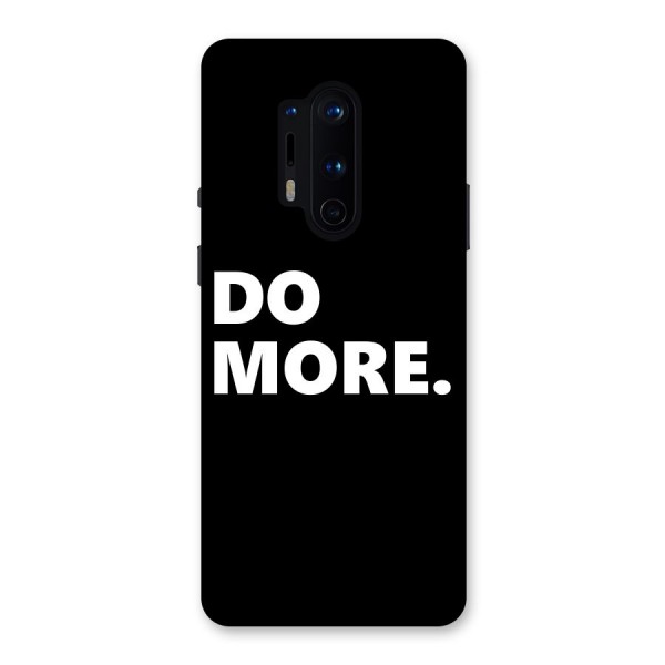 Do More Back Case for OnePlus 8 Pro