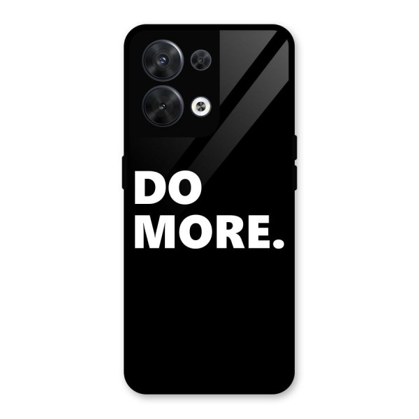 Do More Glass Back Case for Oppo Reno8 5G