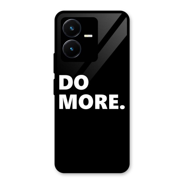 Do More Glass Back Case for Vivo Y22