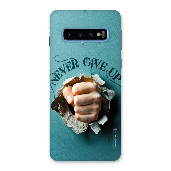 Do Not Give Up Back Case for Galaxy S10