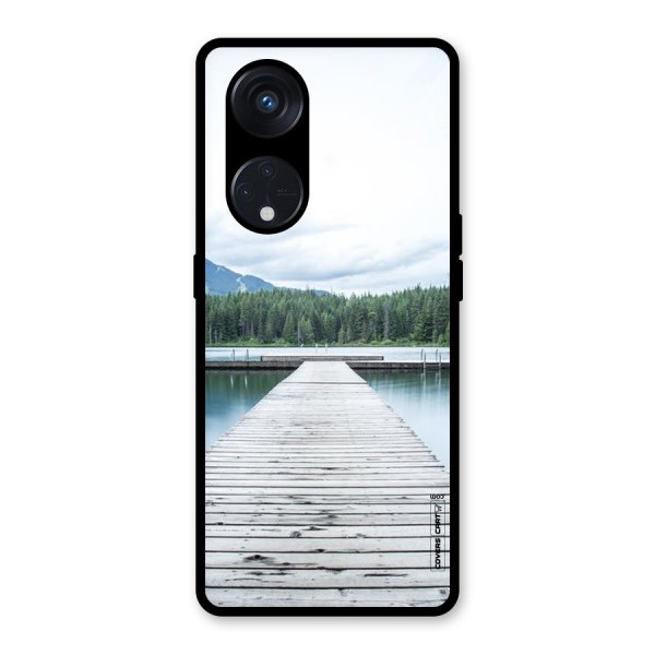 Dock River Glass Back Case for Reno8 T 5G