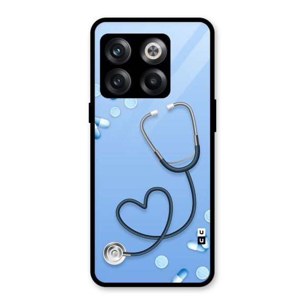 Doctors Stethoscope Glass Back Case for OnePlus 10T