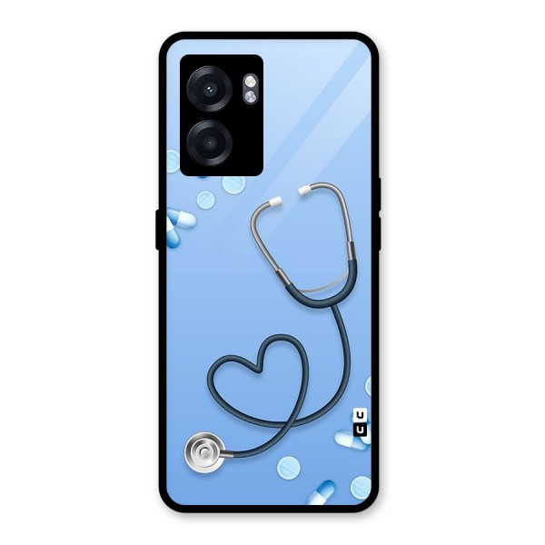 Doctors Stethoscope Glass Back Case for Oppo K10 (5G)