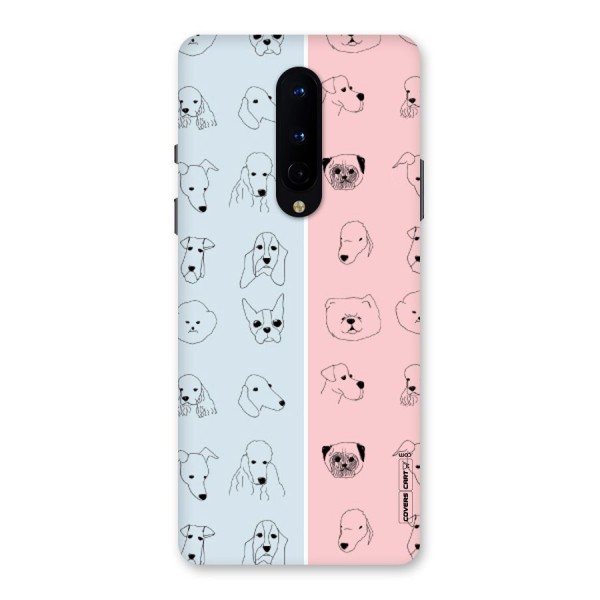 Dog Cat And Cow Back Case for OnePlus 8