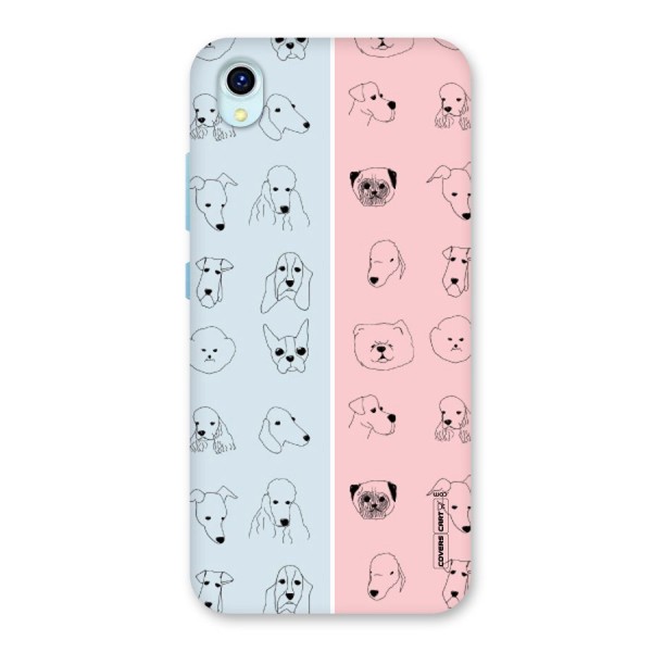 Dog Cat And Cow Back Case for Vivo Y1s