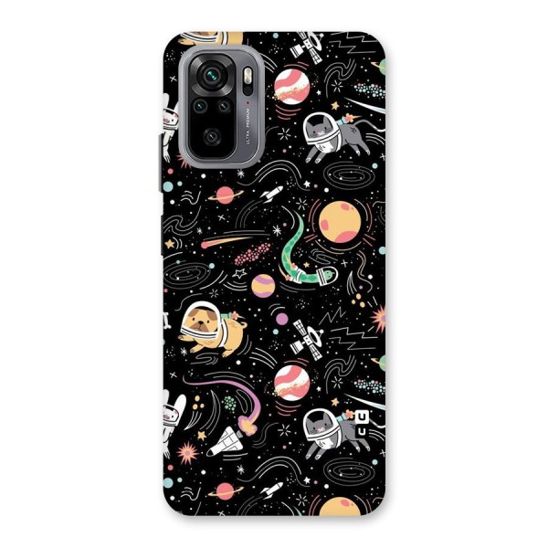 Dog Planetarium Back Case for Redmi Note 10