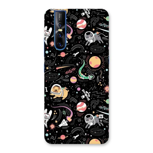 Dog Planetarium Back Case for Vivo V15 Pro