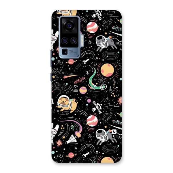 Dog Planetarium Back Case for Vivo X50 Pro