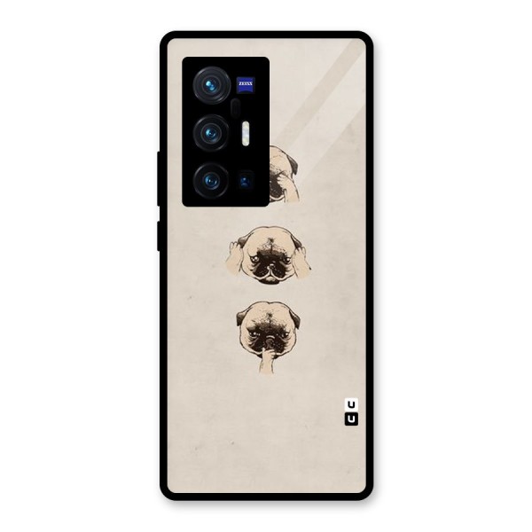 Doggo Moods Glass Back Case for Vivo X70 Pro Plus