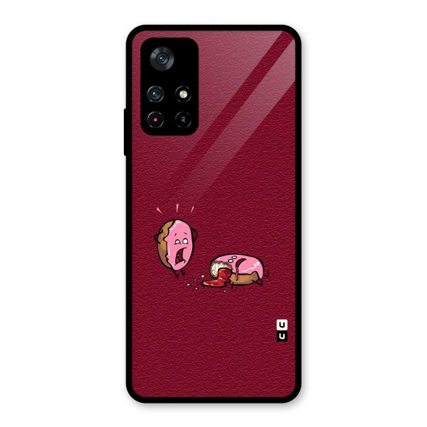 Donut Murder Glass Back Case for Poco M4 Pro 5G