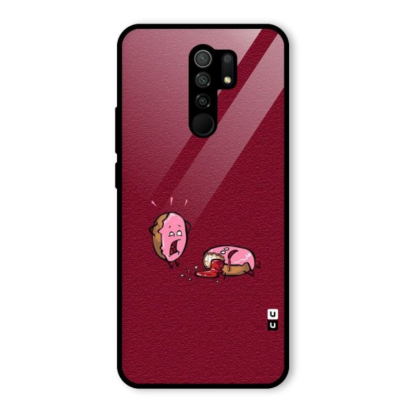 Donut Murder Glass Back Case for Redmi 9 Prime