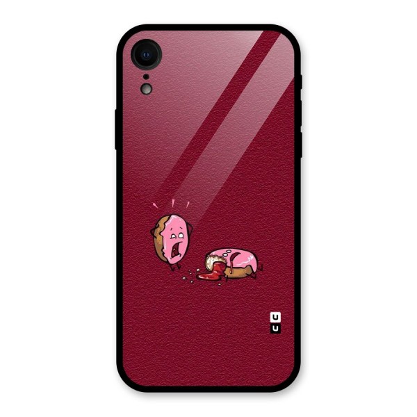 Donut Murder Glass Back Case for XR