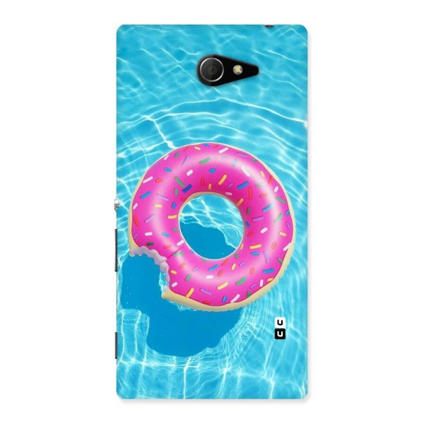 Donut Swim Back Case for Sony Xperia M2