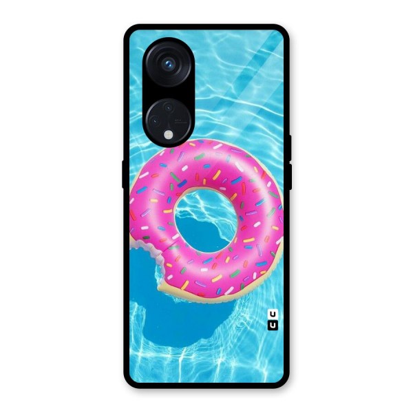 Donut Swim Glass Back Case for Reno8 T 5G