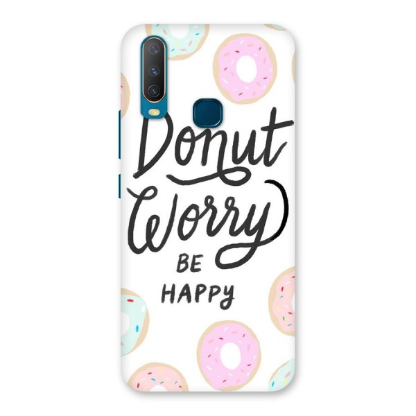 Donut Worry Be Happy Back Case for Vivo Y12