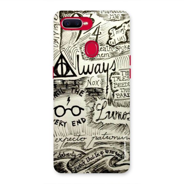 Doodle Art Back Case for Oppo F9 Pro