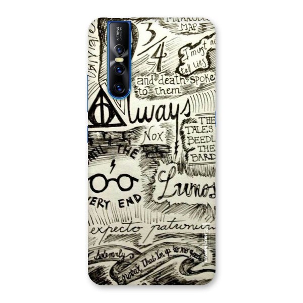 Doodle Art Back Case for Vivo V15 Pro