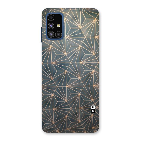 Dotted Lines Pattern Back Case for Galaxy M51