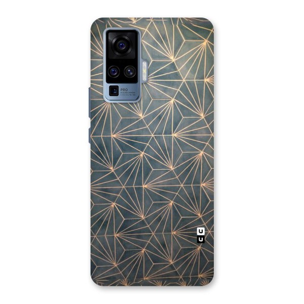 Dotted Lines Pattern Back Case for Vivo X50 Pro