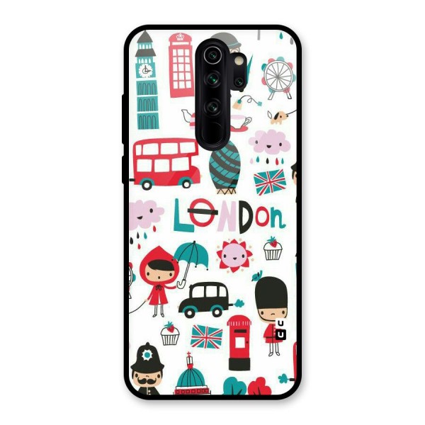 Double Decker Glass Back Case for Redmi Note 8 Pro