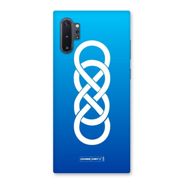 Double Infinity Blue Back Case for Galaxy Note 10 Plus