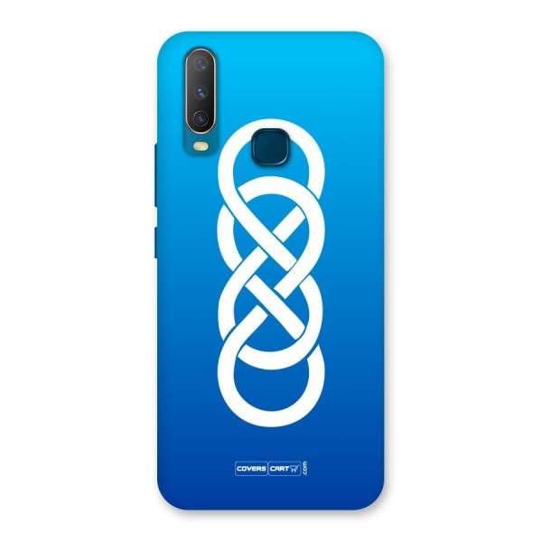 Double Infinity Blue Back Case for Vivo Y12