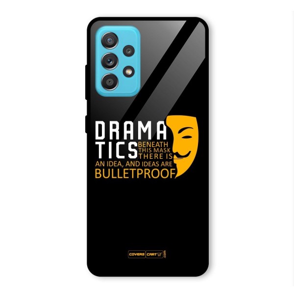 Dramatics Glass Back Case for Galaxy A52s 5G