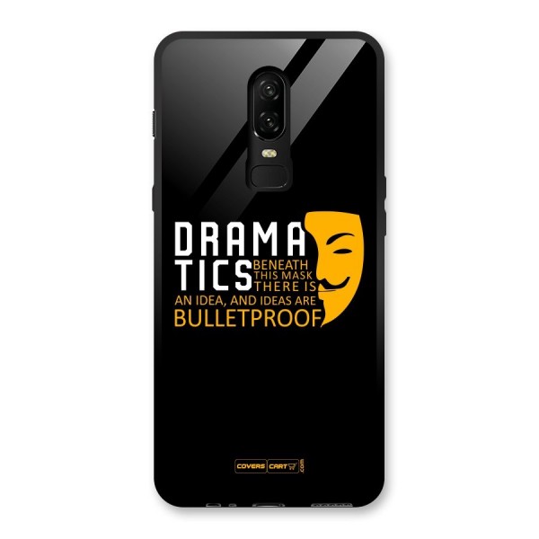 Dramatics Glass Back Case for OnePlus 6