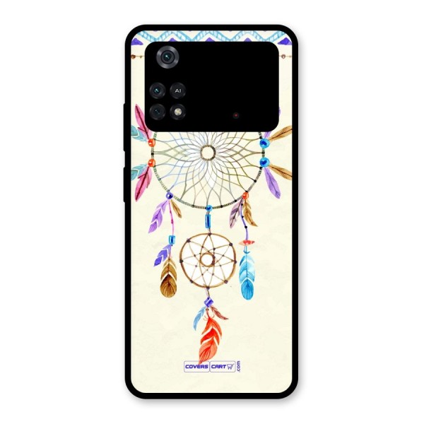 Dream Catcher Glass Back Case for Poco M4 Pro 4G