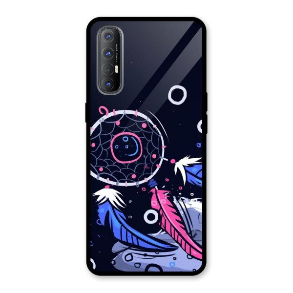 Dream Catcher Minimal Glass Back Case for Oppo Reno3 Pro